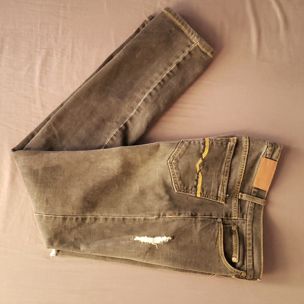 626 Denim size 32 black slim jeans